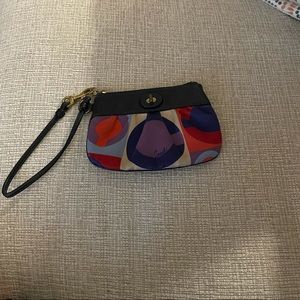 Coach Wristlet gently worn, great price